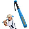 BOOSTEADY Mazza da Baseball in Acciaio Robusto con Impugnatura Antiscivolo e Laccio Paracord, 43 cm, Compatta e Portatile