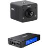 zowietek Encoder/Decoder video HDMI NDI 4K ZowieBox + Telecamera POV Box NDI 4K ZowieCAM (M12)