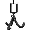 Juice Social Flexi Tri-Pod con gambe pieghevoli e telecomando Bluetooth, mini treppiede portatile con gambe flessibili in stile polpo, supporto per telefono/fotocamera, compatibile con Apple, Android,