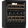 mQuvée Cantinetta vino da incasso 60 cm - mQuvée WineCave 700 60D Antracite Nero, nero, 2 zone di temperatura