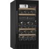 mQuvée Cantinetta vino da incasso 40 cm - WineCave 700 40D Antracite Nero - nero, 2 zone di temperatura