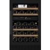 mQuvée Cantinetta vino da incasso 50 cm - mQuvée WineCave 700 50D Antracite Nero, Silenziosa, nera
