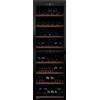mQuvée Cantinette vino a libera installazione con Serratura, mQuvée WineExpert 180 Fullglass Nero, nero, 2 zone di temperatura, 180 bottiglie