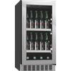 mQuvée Frigorifero per birra da incasso in acciaio inox, mQuvée BeerServer 40 Stainless, raffreddamento a compressore