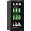 Cavin Cantinette vino a libera installazionenera, Cavin Northern Collection 53, 3-18 °C, ripiani estraibili, Frigorifero per birra, L: 34,5 x A: 77 x P: 45 cm