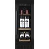 mQuvée Cantinetta vino da incasso 30 cm di larghezza - WineCave 700 30S Anthracite Black - cantinetta nera - cantinetta silenziosa - L: 29,5 x A: 82/89 x P: 55,5 cm