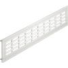 Häfele Griglia di ventilazione - alluminio (500 x 60 mm) - Häfele