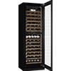 mQuvée Cantinetta vino da incasso 60 cm - armadio alto - mQuvée WineCave Infinite 187D Push-Pull, silenziosa, nera, 2 zone di temperatura