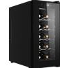 Cavin Cantinette vino a libera installazione nera, Cavin Tundra Collection 10, una zona di temperatura, 10 bottiglie, cantinetta silenziosa, cantinetta economica, L: 26,5 x A: 56,5 x P: 51,5 cm
