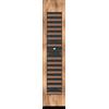 mQuvée Cantinetta vino da incasso esclusiva alta 45 cm - Edge 45D Panel Ready, Legno, 2 zone di temperatura, colonna alta