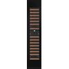 mQuvée Cantinetta vino da incasso esclusiva 45 cm - Edge 45D Antracite Nero, Nero, alta, 2 zone di temperatura, colonna alta