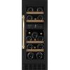 mQuvée Cantinetta vino da incasso - WineChamber 700 30D Anthracite Black - Maniglia in ottone