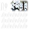 TaimeiMao 15 luci a LED bianche con spago, mini luci a LED per palloncini, per matrimoni, compleanni, Halloween, Natale, decorazioni per feste