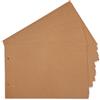 AIOR Scrapbooking Carta 28 x 18 cm, Pagine Refill Marrone per Adventure Book Album, 40 Pezzi