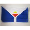 AZ FLAG BANDIERA SAINT MARTIN 90x60cm - BANDIERA FRANCESE - FRANCIA 60 x 90 cm - AZ FLAG