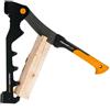 Fiskars X-Series Set Spaccalegna, con Supporto a Parete e Machete WoodXpert XA3, per Legna da Ardere e Rami, 1079159