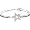 KUIYAI Hamilton Broadway Musical Gift My Thoughts Have Been Replaced By Hamilton's Lyrics Bracelet For Her, Rame