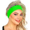 W WIDMANN MILANO Party Fashion - fascia per capelli, fascia per sudore, accessorio per look anni '80, tuta da ginnastica, outfit da aerobica