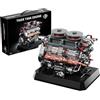 muuchuu Technik Tiger Panzer Motor Bauspielzeug, Funzionante Motore di Veicoli Militari per Adulti da Costruire, MOC Meccanico Elettrico Set di Progetti per Hobby, Regali per Bambini Adolescenti 14+