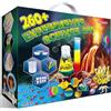 YOPINSAND Kit di 260+ esperimenti scientifici per bambini: giocattolo educativo S.T.E.M, laboratorio di chimica ed eruzione del vulcano