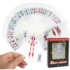 KIKVTER The Body Deck, carte da gioco scheletro di Halloween, carte da gioco umane trasparenti, immagine 3D del corpo umano, manichino Body Deck scheletro Playing Cards, giochi di Halloween, festa