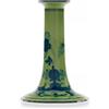 GINORI 1735 CANDELABRO IN PORCELLANA, ORIENTE ITALIANO VERDE MALACHITE