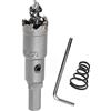 SagaSave Taglierina del foro del carburo,Sega a tazza per acciaio inossidabile,0,6 pollici 16mm