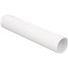 MKK Kunststoff Lüftungs Rohr Ø 100 mm 1 m (100 cm) PVC ABS Lüftung Rundrohr Kanal...