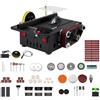 YancioGZ Set mini sega circolare da tavolo, levigatrice a nastro 2-in-1, portatile, multifunzionale, profondità 30 mm, levigatrice da tavolo, fai da te (200 W)