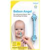 bebon BEB2001 Angel - il migliore detergente per naso e orecchie per neonati, visibilmente più efficace di aspiratore nasale/naso, blu