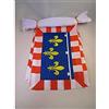 AZ FLAG Ghirlanda 6 Metri 20 Bandiere Centro 21x15cm, Bandiera Centre In Francia 15 x 21 cm - Festone Bandierine