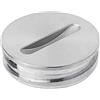 OLVINS Tappo a vite in alluminio per batteria compatibile con tastiera Bluetooth wireless iMac G6 modello A1314 e Magic Trackpad A1339
