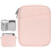 Vinabilia 6-7 Borsa Custodia Protettiva per Nuovo 6 Kindle 11ª Gen/7 Kindle Paperwhite 12ª Gen/7 Kindle Colorsoft Signature Edition, 6 Kobo Clara Colour, Kindle Oasis E-Reader, Rosa