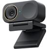 Insta360 Link 2C Pro - Webcam 4K per PC/Mac, sensore 1/1,3, bassa lumin., inquadratura autom., HDR, microfoni direzionali canc. rumore, supporta Stream Deck, Zoom, Teams, Twitch per stream o riunioni