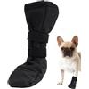 BUKYCAT Stivali per Cani Paw Protector, Calze di Protezione e Recupero per Cani, Calzini Antiscivolo per Dog per Calzini Cane Ferite di Piccola, Media (M)