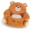 Plush e Company Peluche Poltroncina Orso Imbottita Misure 45x42x35 cm