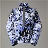 THE NORTH FACE NF0A88Z365N W TNF FLEESKI 1/4 Zip PO Maglia Lunga Donna Virtual Blue Trail Grid Taglia M