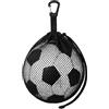 Horktrust Rete resistente per palloni da basket, calcio e pallavolo | Sacco sportivo traspirante | Rete portapalloni portatile | Capienza 25x35CM | Ideale per allenamenti, partite, scuole, palestre | Nero