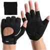 Rylae Guanti da Fitness Uomo e Donna con un Tutore per il Polso,Guanti da Palestra per Sollevamento, Antiscivolo per Allenamento, in Silicone Antiscivolo, per Fitness, Ciclismo, Trazioni