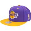 Mitchell & Ness NBA/HWC Special Snapback - Los Angeles Lakers, Viola/Giallo