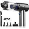HYCHIKA BETTER TOOLS FOR BETTER LIFE HYCHIKA aspirabriciole senza fili - mini aspirapolvere senza fili,19 kPa aspirapolvere auto,aspirabriciole, aspirapolvere per auto, aspirapolvere portatile,sofa