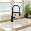 Villeroy & Boch Steel Expert Compact Window rubinetto da cucina, installazione sottofinestra, orientabile, 92990006, Steel Expert Compact Window nero opaco [Rubinetteria da Cucina > Rubinetti da Cucina per Installazione Sottofinestra]