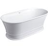 OMNIRES CLASSICA vasca da bagno freestanding, ovale, CLASSICA170WWZPBP, CLASSICA bianco [Vasche da Bagno > Vasche da Bagno Freestanding]