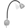 less'n'more ATHENE lampada a parete con linea di alimentazione, LED, A-BWL2-V-KA-FTA, ATHENE [Lampade per Interni > Lampade a Parete]