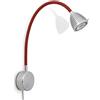 less'n'more ATHENE lampada a parete con linea di alimentazione, LED, A-BWL2-V-KA-FTR, ATHENE [Lampade per Interni > Lampade a Parete]