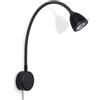 less'n'more ATHENE lampada a parete con linea di alimentazione, LED, A-BWL2-V-KS-FTA, ATHENE [Lampade per Interni > Lampade a Parete]