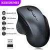 kebidumei Mouse Bluetooth 5.2 dual-mode Mouse wireless 2.4G Mouse da gioco ricaricabile a 6 tasti Mouse ottico 1600 DPI per PC portatile Tablet
