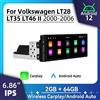 Barlckxs Autoradio Android per VW Volkswagen LT28 LT35 LT46 2 II 2000-2006, Sistema Multimediale Android Auto, Stereo 1 Din, Unità di Controllo con Carplay e WIFI