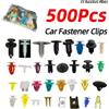 NONE 500/200/100 Pz 30 Tipi Universale Misto Auto di Fissaggio Paraurti Auto Pinze Fermo Auto di Fissaggio Rivetto Porta Pannello di Rivestimento per tutte le auto