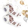 HORREX 30°C compleanno Carta Igienica,Divertente Prank Originale Divertente Carta-Igienica Regina Tenderly Carta Igienica Stampata Scherzi Regalo di Compleanno per Migliore Amica